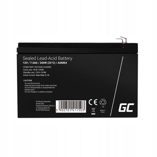 Green Cell Akumulator 12V/7Ah (AGM04) na Arena.pl