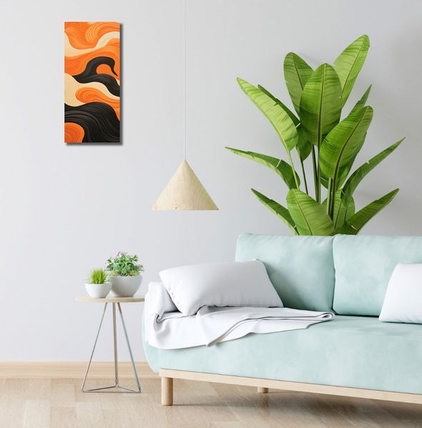 Obraz 20x50cm Dzień spotyka Noc zdjęcie 2