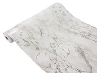 Okleina Naklejka Samoprzylepna Folia Meblowa Marmur Szary 67,5x50cm P4