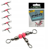 Krętliki Krętlik potrójny wędkarski ProFL 14x16 |5 szt Anty splątanie żyłki