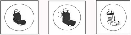 KOSZULKI SAMOCHODOWE - PRZÓD CZARNY na Arena.pl