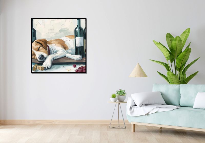 Plakat 90x90cm Leniwe Popołudnie zdjęcie 4