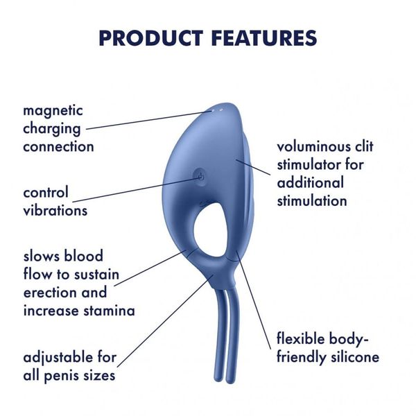 Pierścień-Swordsman (Blue) zdjęcie 7