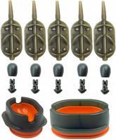 ZESTAW 5x Podajnik ARC 30g SZYBKOZŁĄCZKA + FOREMKA