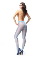 misso p101 rajstopy z wycięciem jasnoniebieskie l/xl połysk