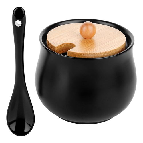 Cukierniczka ceramiczna czarna na Arena.pl