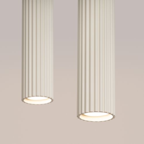 Lampa wisząca KARBON 2 beżowy na Arena.pl
