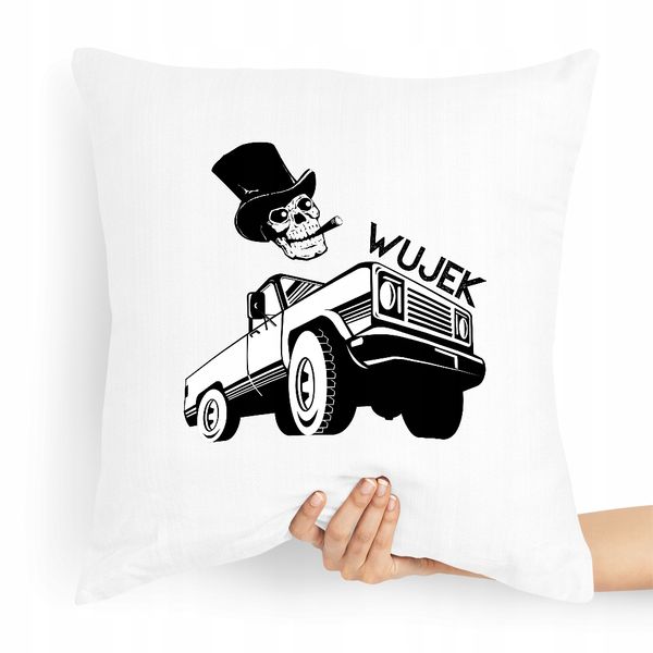 Poduszka Dla Wujka Wujek Prezent Z Nadrukiem Ze Zdjęciem zdjęcie 1