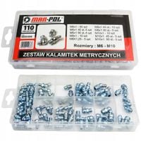 zestaw kalamitek metrycznych 110 szt