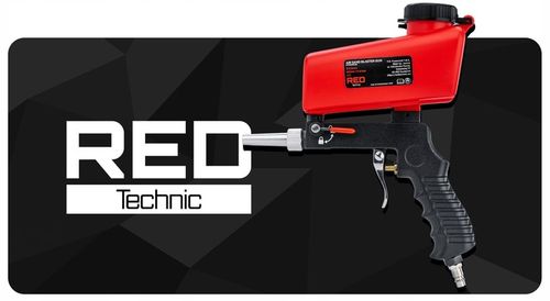 PISTOLET DO PIASKOWANIA ZE ZBIORNIKIEM PNEUMATYCZNY 650ML 1/4" 8BAR 6,5 MM na Arena.pl