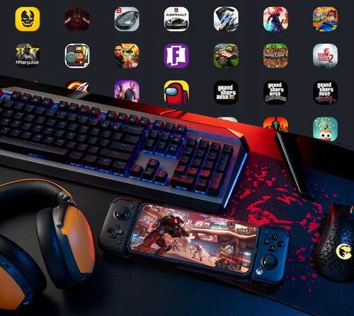 Kontroler mobilny GameSir X2 Pro Biały, wejście USB-C z uchwytem na telefon na Arena.pl