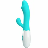 pretty love snappy aqua green - wibrator punktu g, 30 trybow, silikon