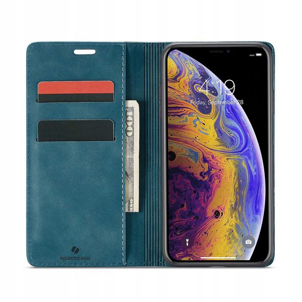 Spacecase Wallet Iphone X/Xs Blue zdjęcie 13