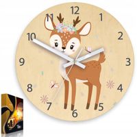 Zegar ścienny ModernClock biały 30cm