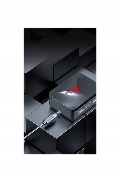 SŁUCHAWKI BEZPRZEWODOWE DOUSZNE M90 PRO MIKROFON BLUETOOTH 5.3 + POWERBANK zdjęcie 6