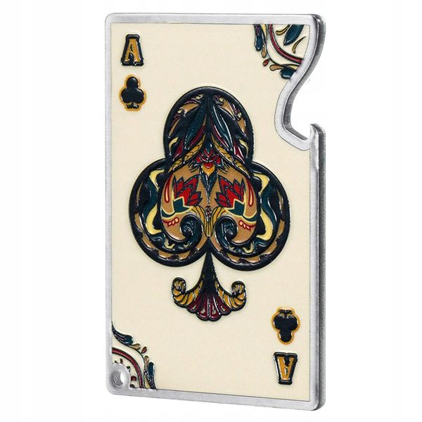 Otwieracz Do Butelek Piwa Kapsli Karta Do Gry Stal zdjęcie 1