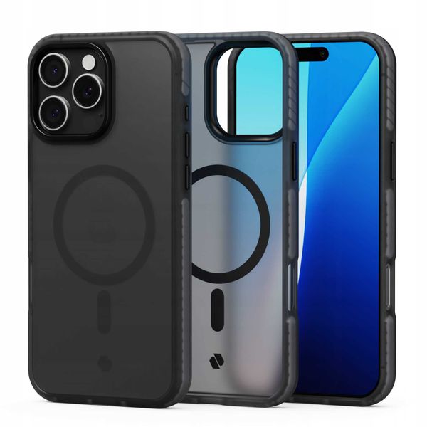Spacecase Hybrid Fusion Mag Iphone 16 Pro Max Black zdjęcie 2