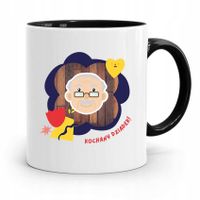 Kubek Czarny Prezent Dla Dziadka Kochany Dziadek Z Nadrukiem Ze Zdjęciem