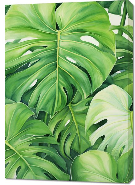 Obraz 70x100cm Tajemnice Liści zdjęcie 1