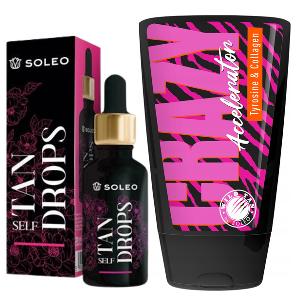 Soleo Self Tanning Drops + Wild Tan Crazy Accelerator Gratis zdjęcie 1