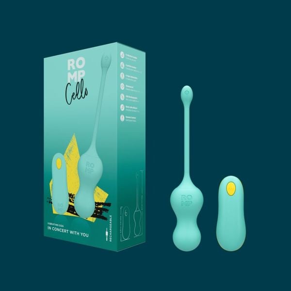 wibrujące kulki cello mint romp zdjęcie 6