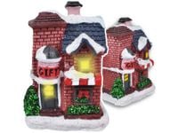 Domek led dekoracja świąteczna święta figurka ozdoba boże narodzenie domek