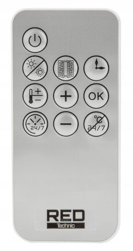 KURTYNA powietrzna GRZEJNIK ceramiczny TERMOWENTYLATOR ścienny 2000W PILOT na Arena.pl