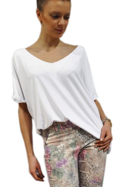 MIKOS*NOWOSĆ BLUZKA OVERSIZE, KIMONO Z DEKOLTEM SM zdjęcie 9