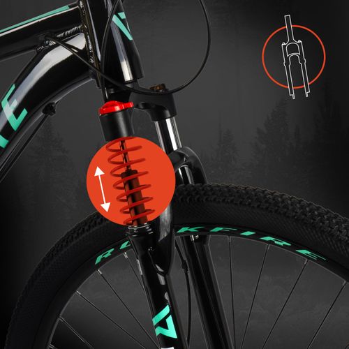 Rower Górski MTB MalTrack BLACK ROCKFIRE 29'' na Arena.pl