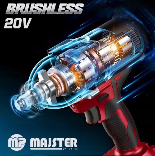 KLUCZ UDAROWY Akumulatorowy BEZSZCZOTKOWY do KÓŁ 20V 1/2' 2xAKU 4AH WALIZKA na Arena.pl