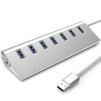 hub usb rozdzielacz rozgałęźnik portów aktywny zasilanie szybki 7x usb 3.0