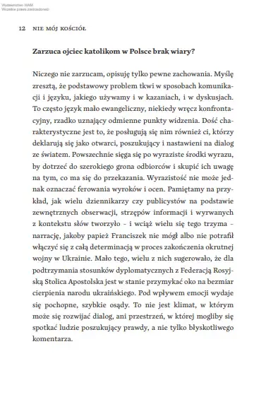 Nie mój Kościół zdjęcie 9