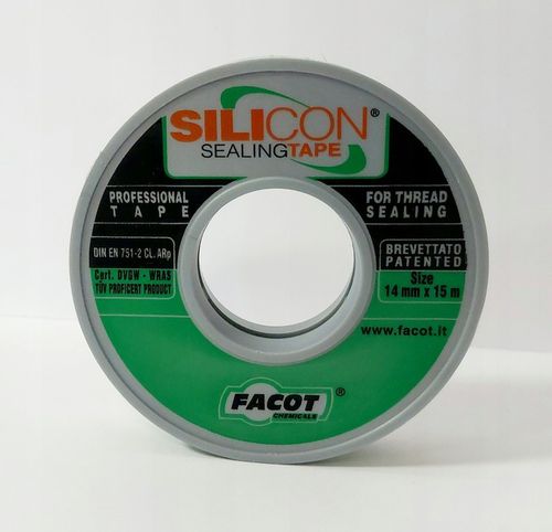 Taśma silikonowa do uszczelniania gwintów FACOT na Arena.pl