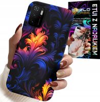 ETUI DO XIAOMI POCO M3 PRO 5G - ABSTRAKCYJNE KOLOROWE WZORY + FOLIA
