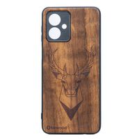 drewniane etui bewood do motorola g54 5g jeleń imbuia