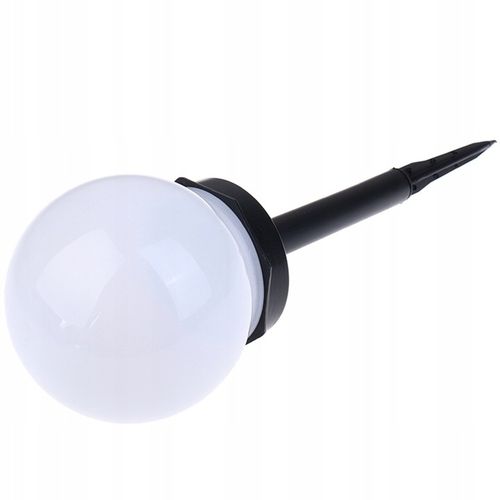 4x LAMPA SOLARNA OGRODOWA MOCNA BIAŁA KULA LED XXL na Arena.pl