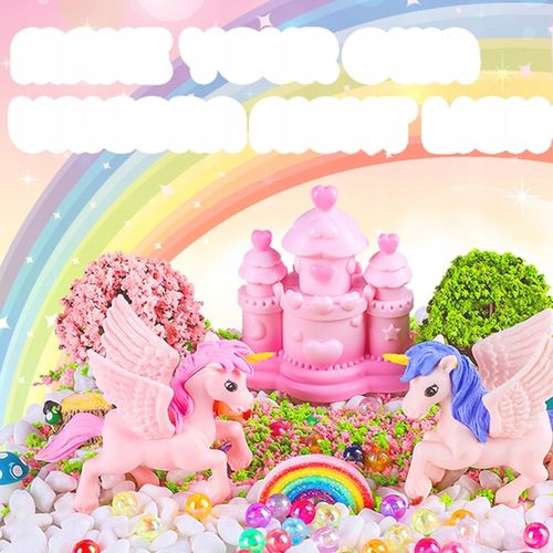 ZESTAW LAMPKA NOCNA Z POZYTYWKĄ DO TWORZENIA JEDNOROŻCÓW DLA DZIEWCZYNEK na Arena.pl