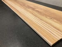 Schody z drewna,płytki schodowe 100x30 deska rowki