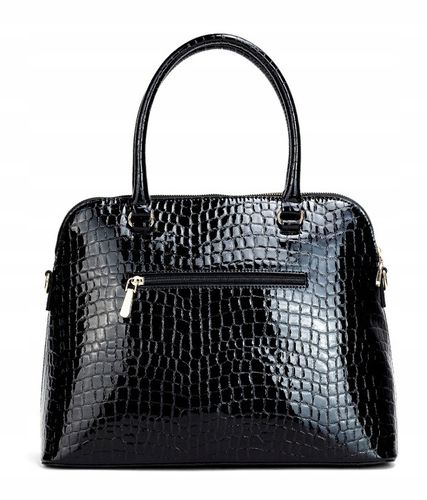 Lakierowana torebka damska Monnari Elegancka Krokodyl na Arena.pl