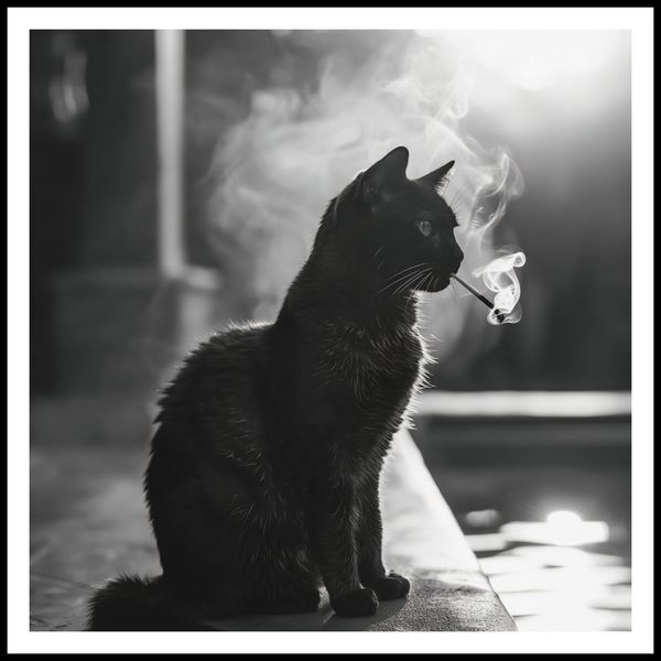 Plakat 80x80cm Kocia Przerwa zdjęcie 3