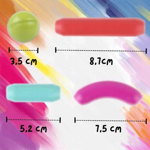 Klocki Magnetyczne Konstrukcyjne Edukacyjne Dla Dzieci Duże Elementy 98 El na Arena.pl