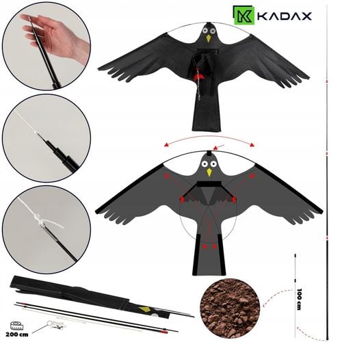ODSTRASZACZ PTAKÓW GOŁĘBI LATAWIEC JASTRZĄB MASZT na Arena.pl