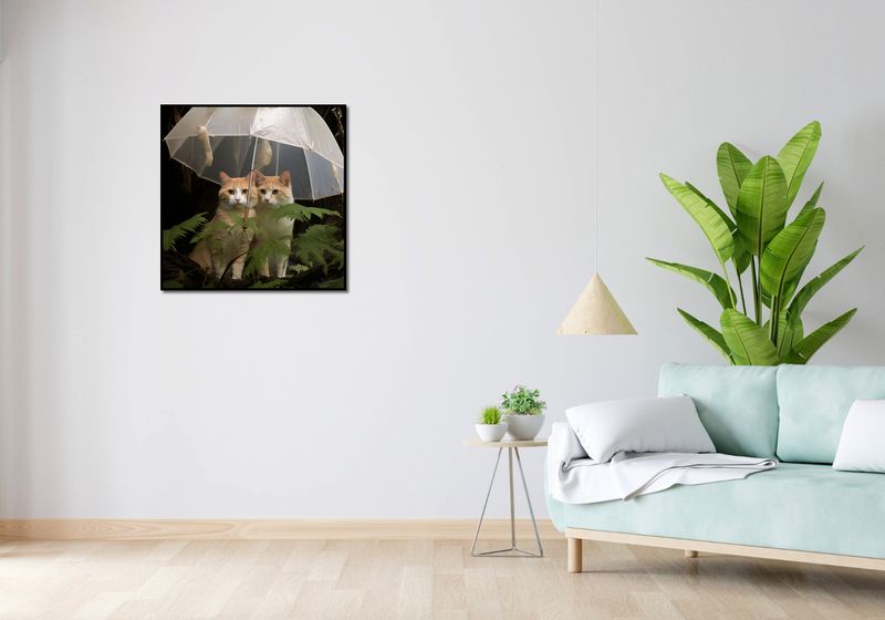 Plakat 70x70cm Podwójna Ochrona zdjęcie 4