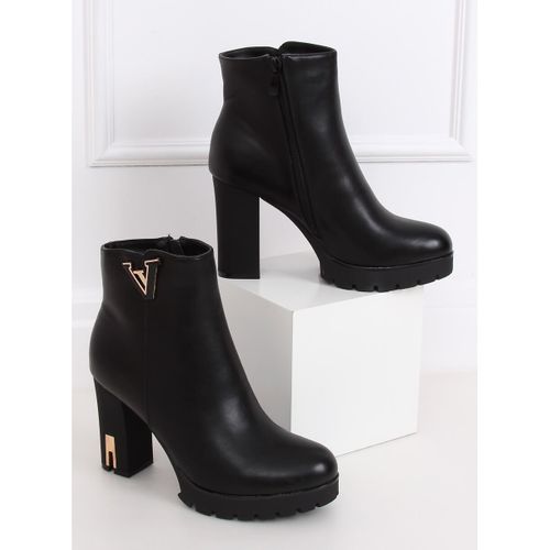 Botki na platformie czarne 1032A-GA Black r.36 na Arena.pl