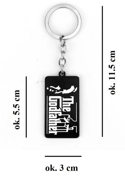 Brelok The Godfather Movie Ojciec Chrzestny Mafia filmowy breloczek prezent zdjęcie 12