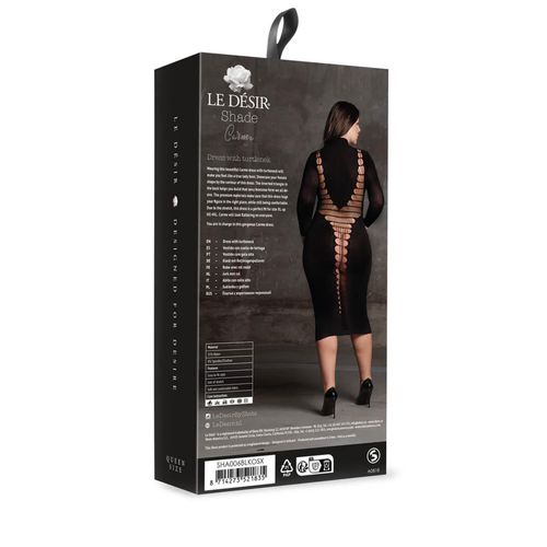 carme xi - dress with turtleneck - plus size na Arena.pl