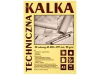 Kalka techniczna A4 przezroczysta 100 arkuszy 90 g Koh-i-noor