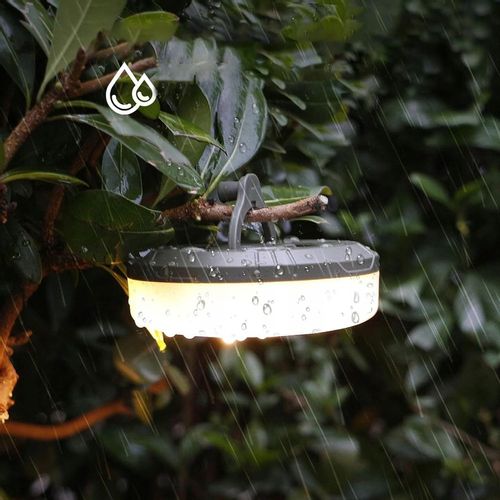 OŚWIETLENIE NAMIOTU KEMPINGOWEGO LED CIEPŁE ŚWIATŁO + BIAŁE ŚWIATŁO 1800MAH na Arena.pl