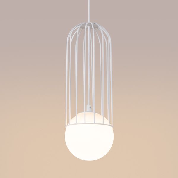 Lampa wisząca BRINA 1 biała zdjęcie 7