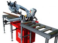 Piła taśmowa taśmówka przecinarka do metalu stoły podajnik stół roboczy